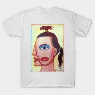 Series of paintings, woman's head T-Shirt